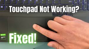 Touchpad Not Working